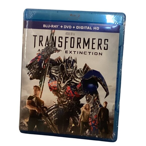 NEW Transformers: Age Of Extinction Blu-Ray + DVD + Digital HD - Picture 3 of 10